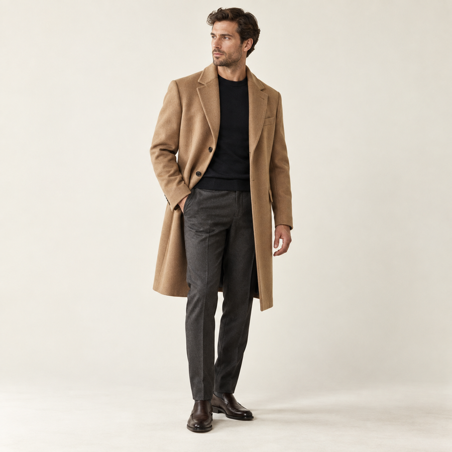 Calder Long Overcoat