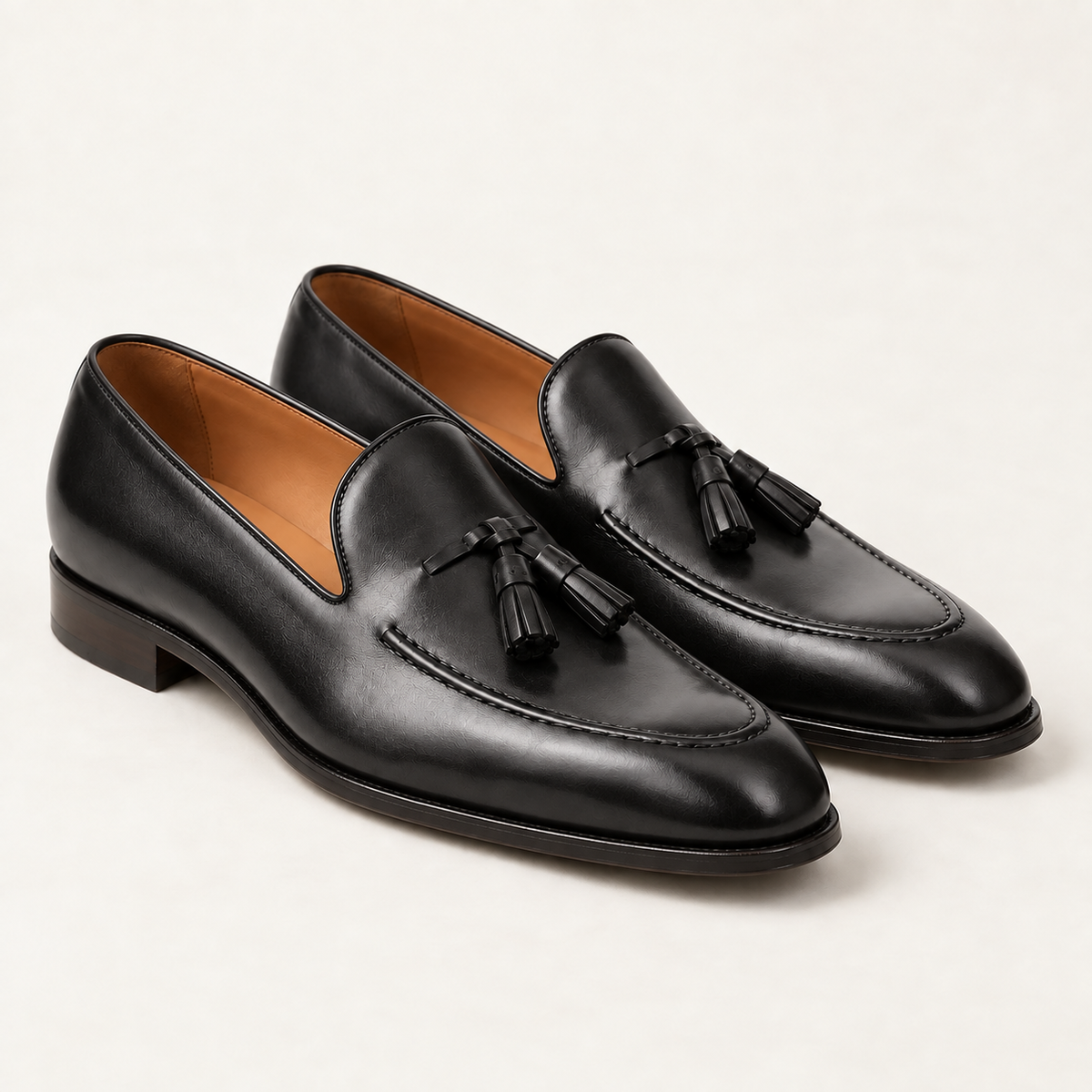 ellison tassel loafers black